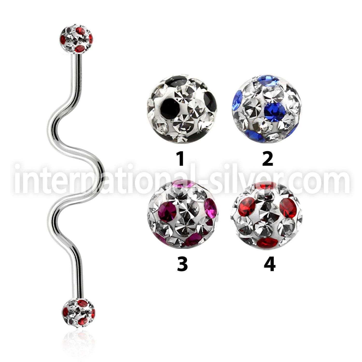 inafr5a straight barbells surgical steel 316l 