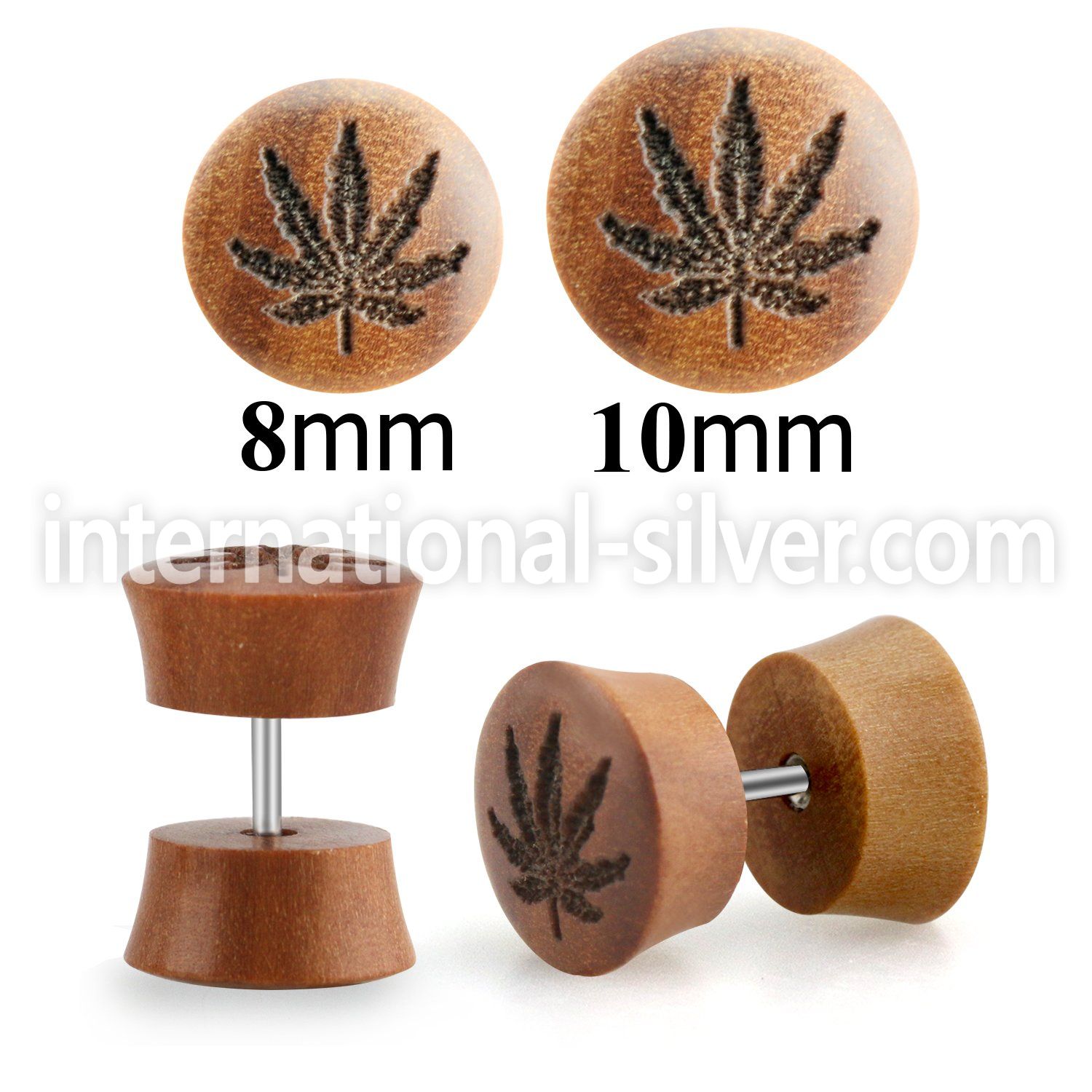iplswb cheaters  illusion plugs and tapers organic body jewelry ear lobe