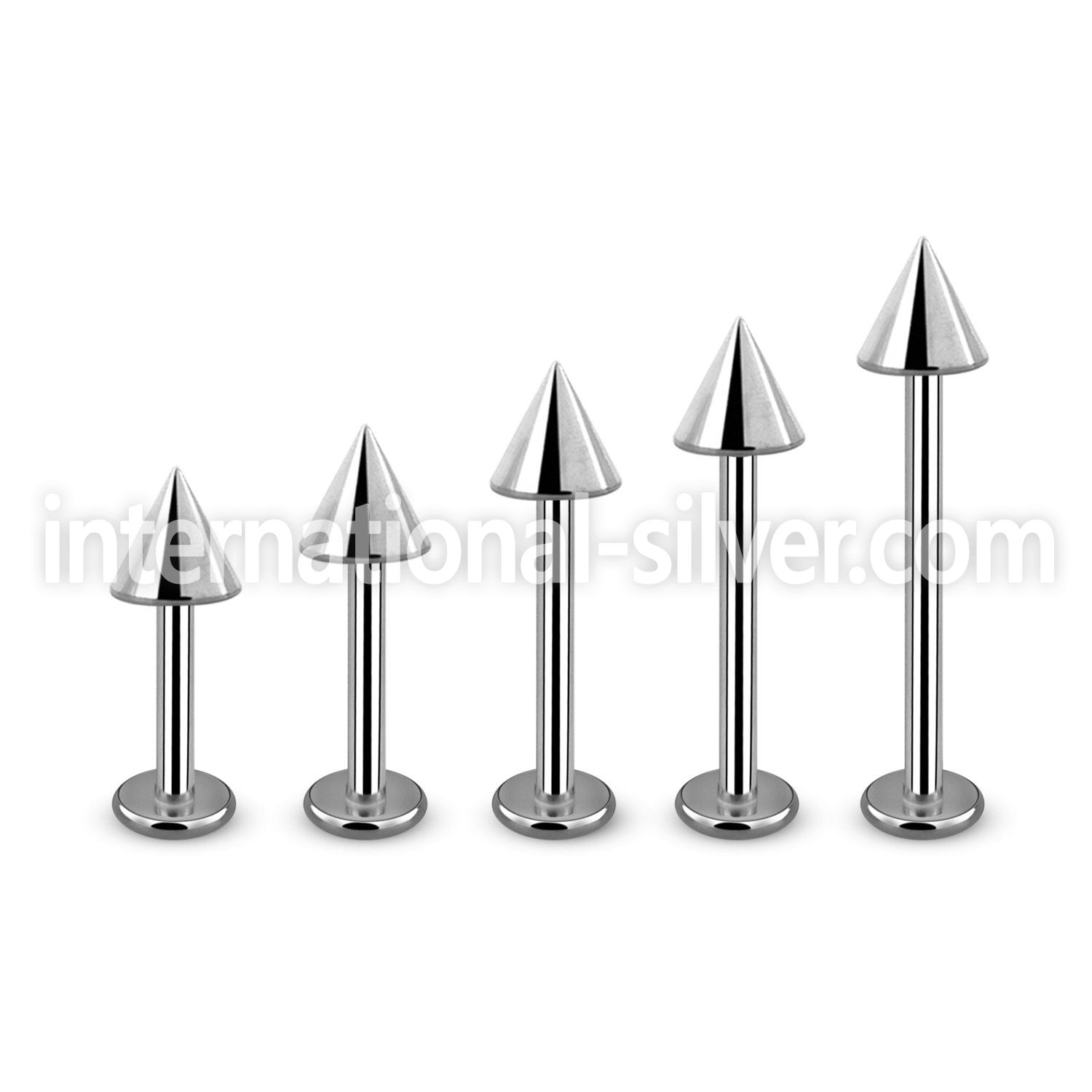 lbcn4s labrets lip rings surgical steel 316l labrets chin