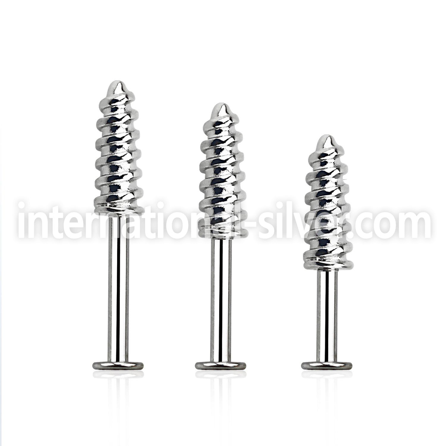lbescw labrets lip rings surgical steel 316l labrets chin