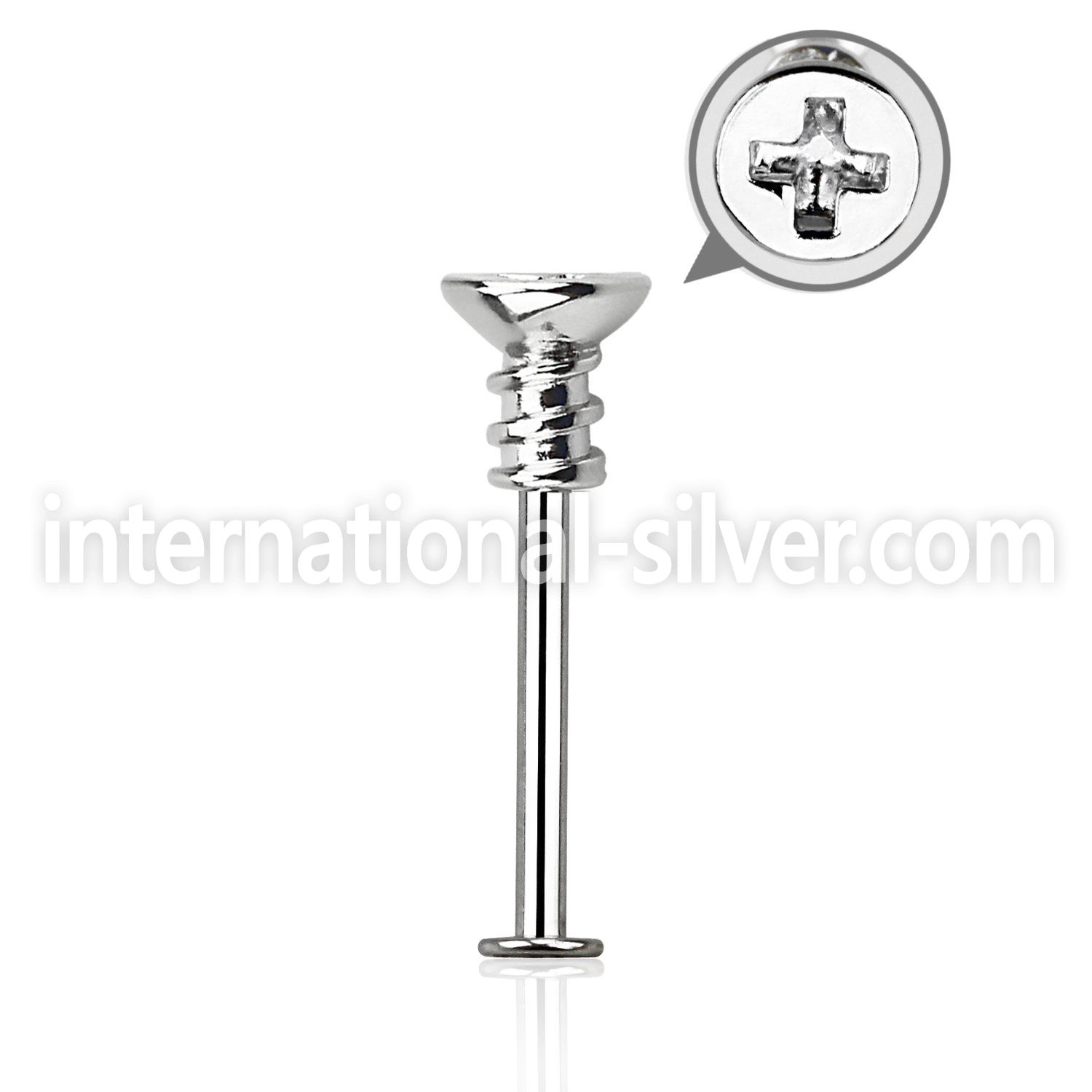 lbscw2 labrets lip rings surgical steel 316l labrets chin