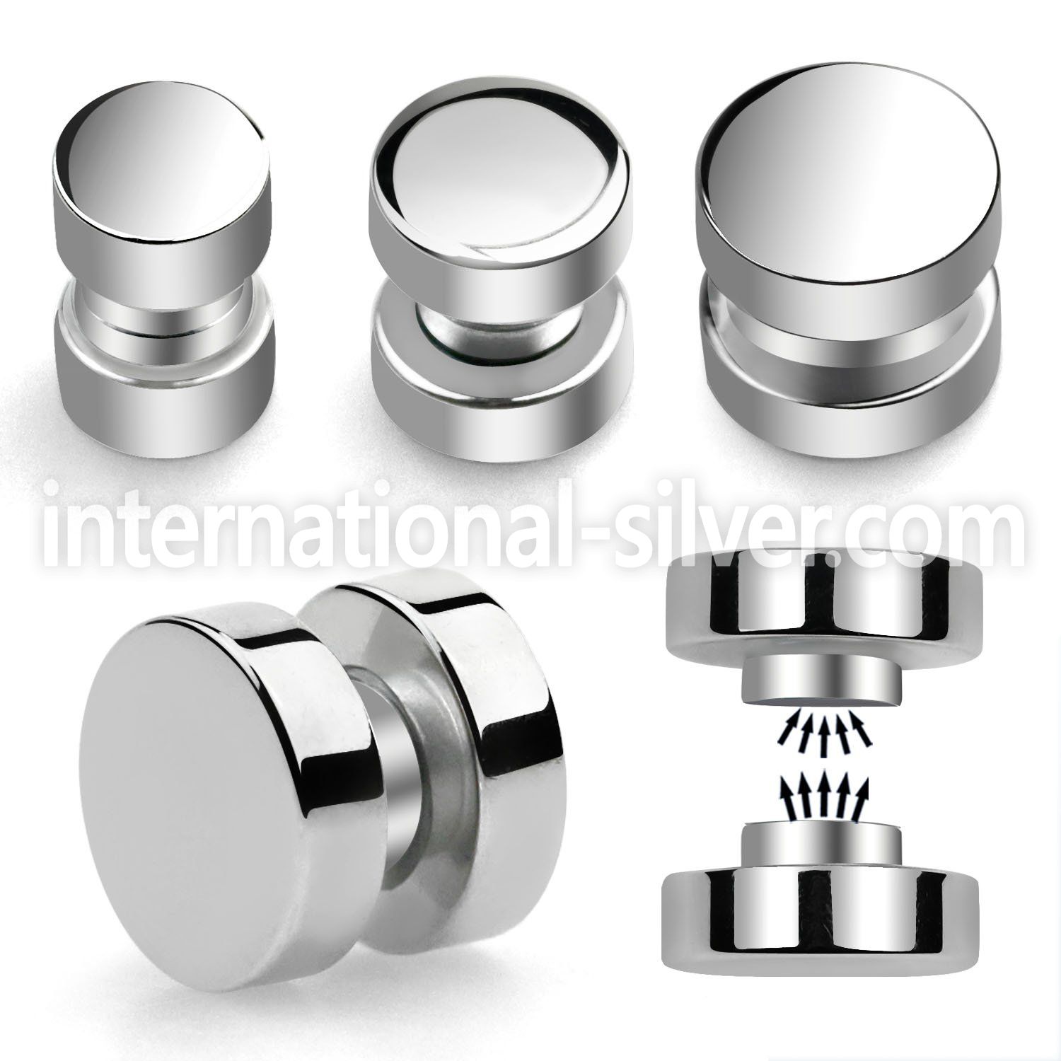 mprd cheaters  illusion plugs and tapers surgical steel 316l belly button