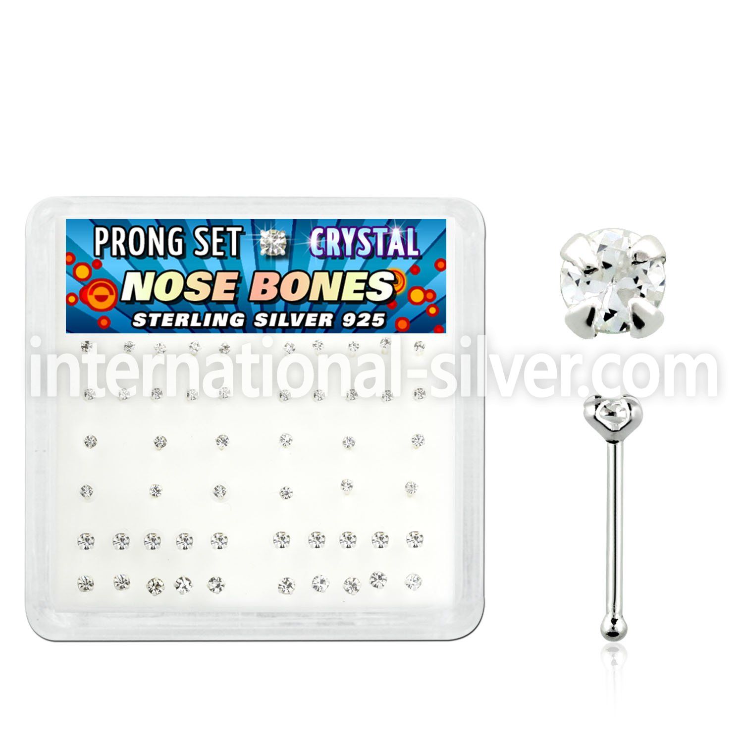 nbbxpbc nose bone silver 925 nose