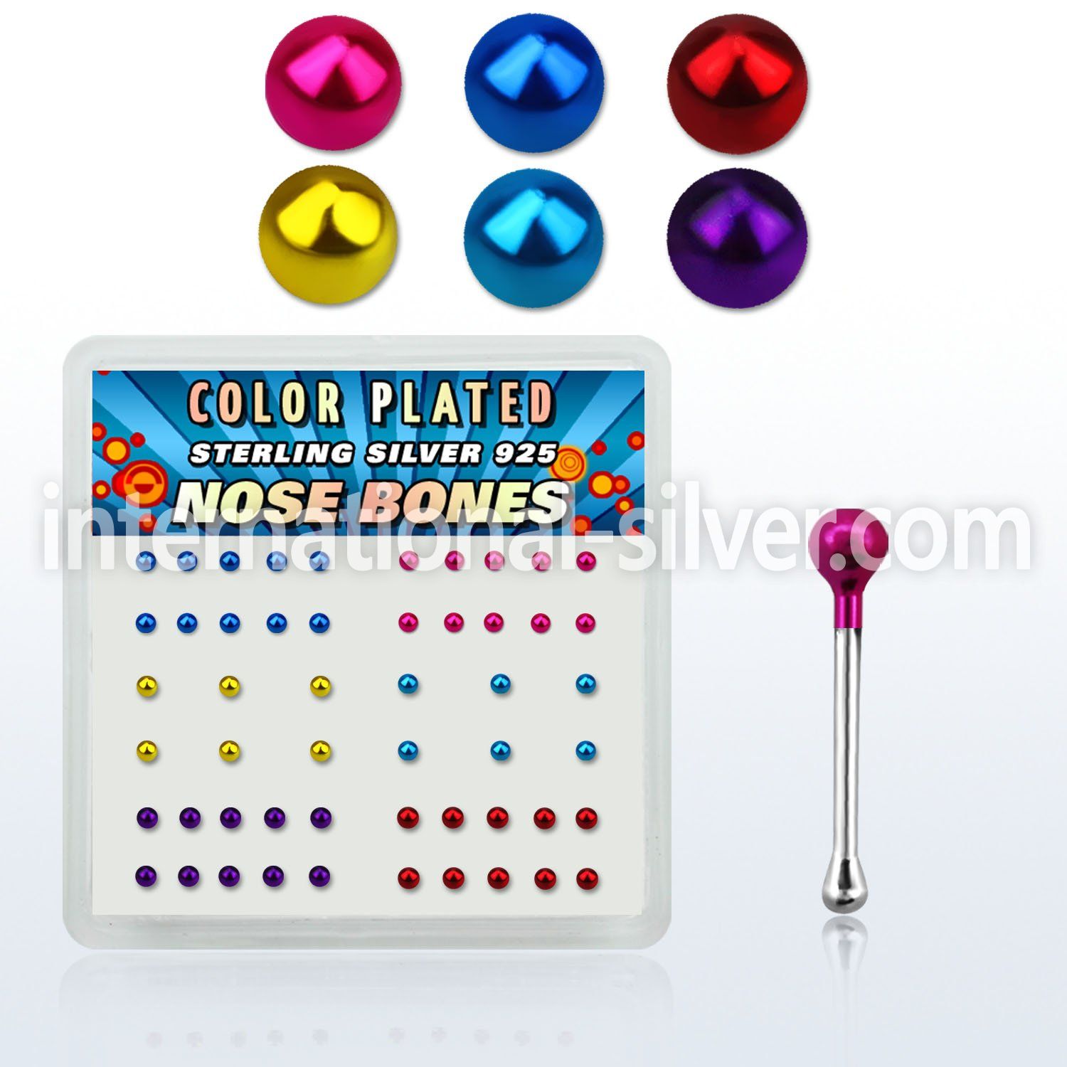 nbmtbx2 nose bone silver 925 nose
