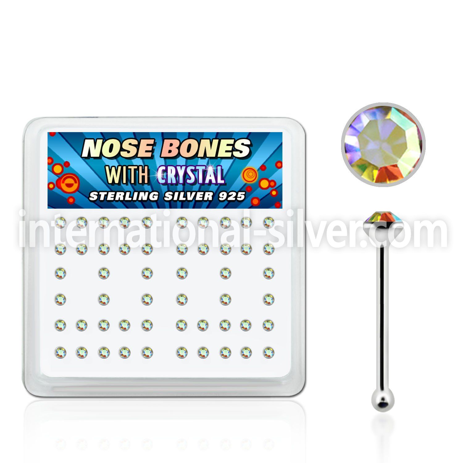 nbrdbxab nose bone silver 925 nose