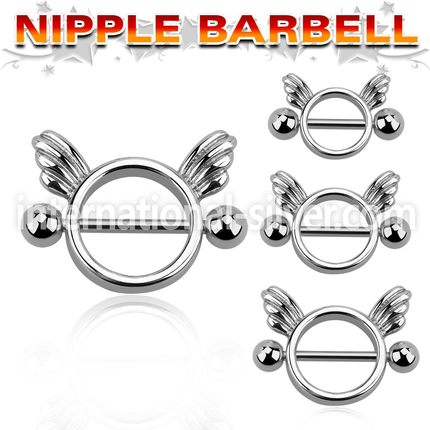 np3 straight barbells surgical steel 316l nipple