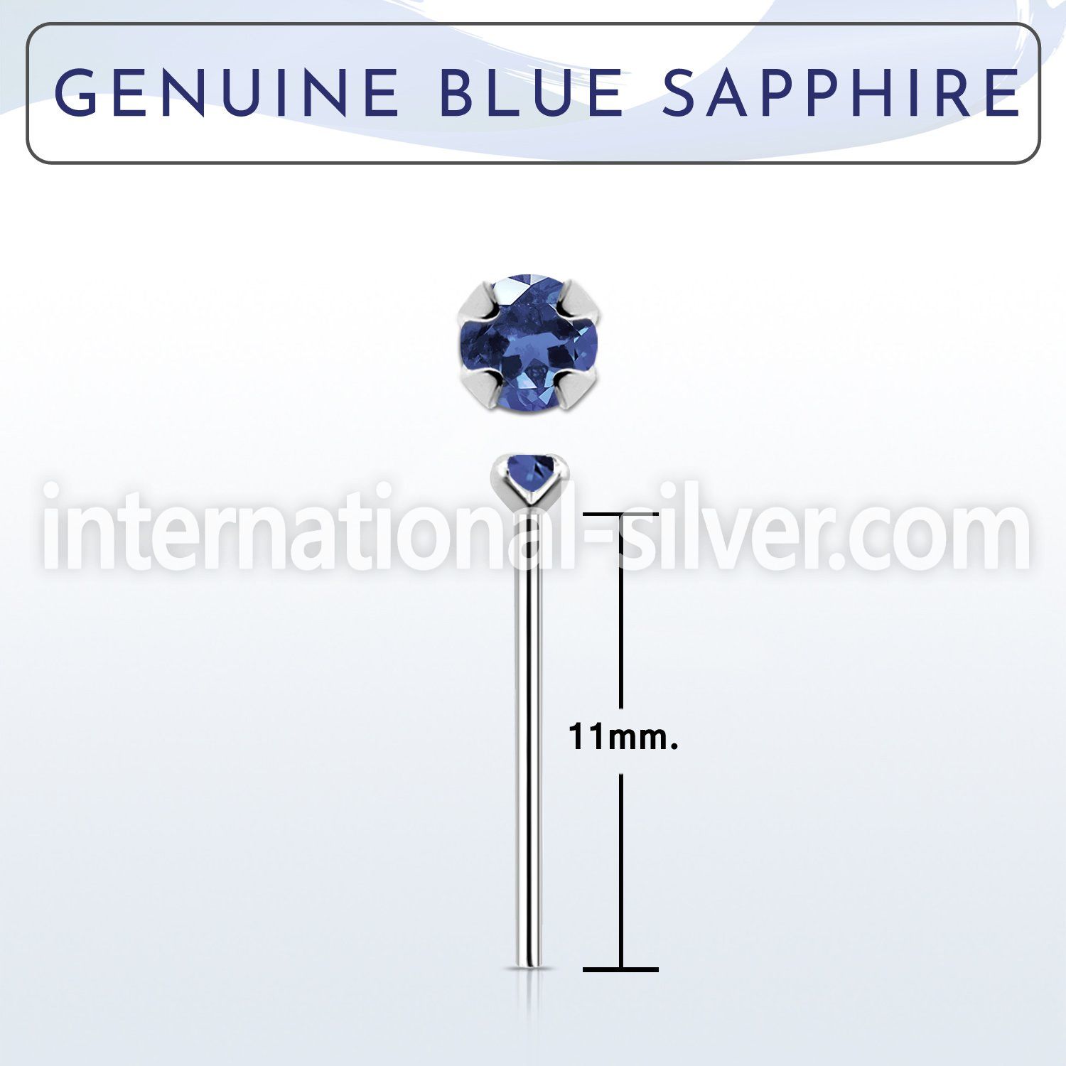 nypge9 bend it to fit nose studs silver 925 nose