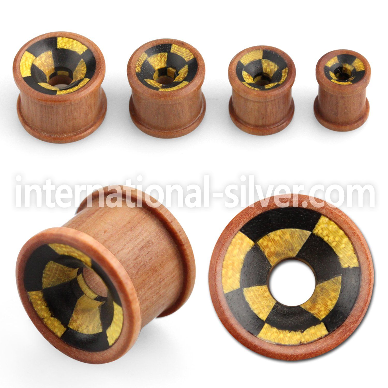 pjaox tunnels gauges organic body jewelry ear lobe