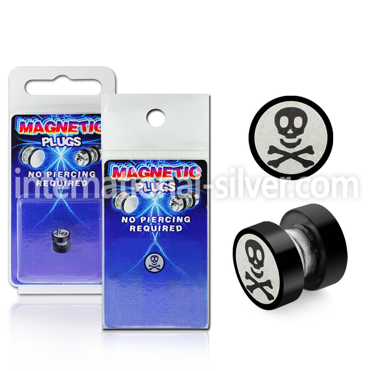 pkmp40 cheaters  illusion plugs and tapers anodized surgical steel 316l ear lobe