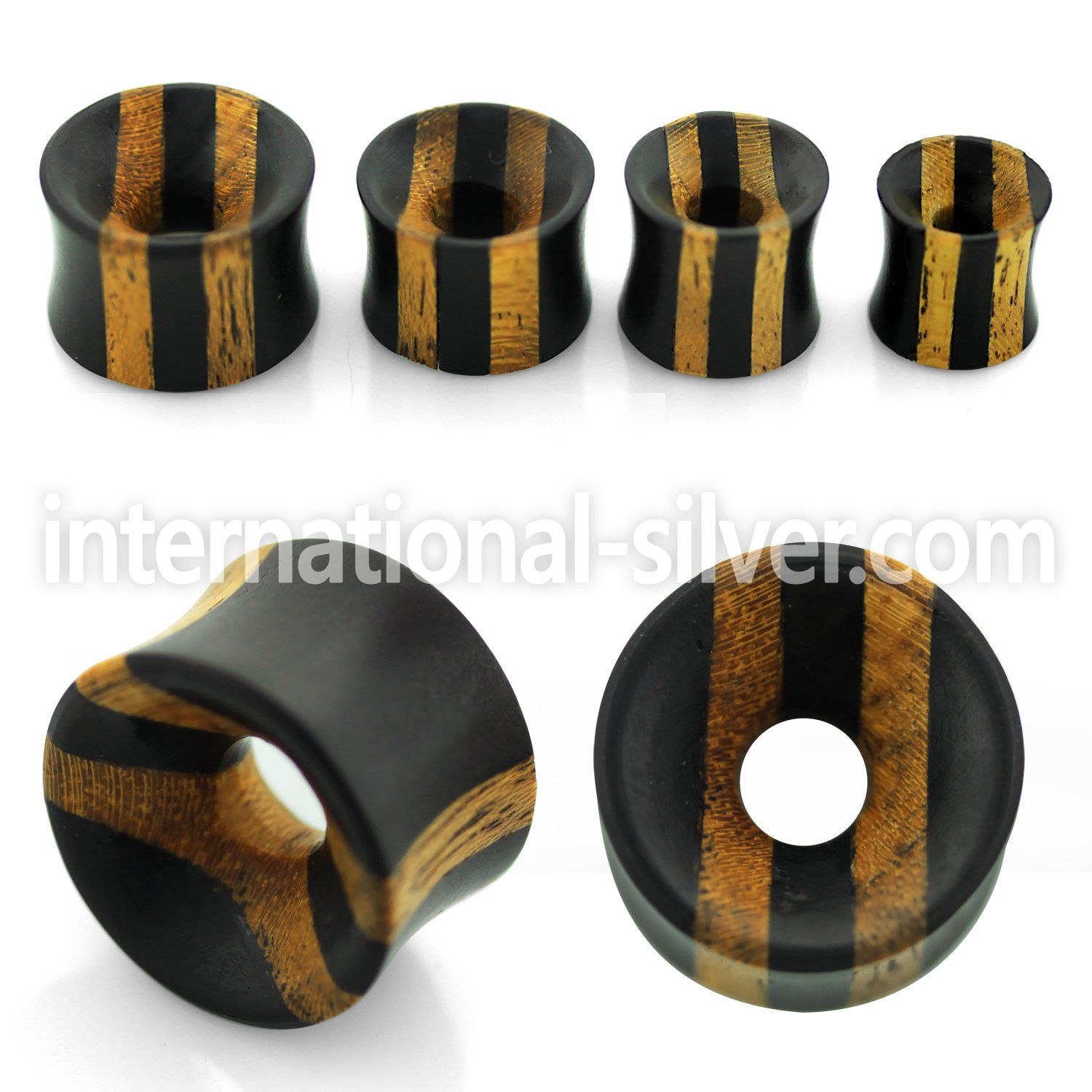 pkto tunnels gauges organic body jewelry ear lobe