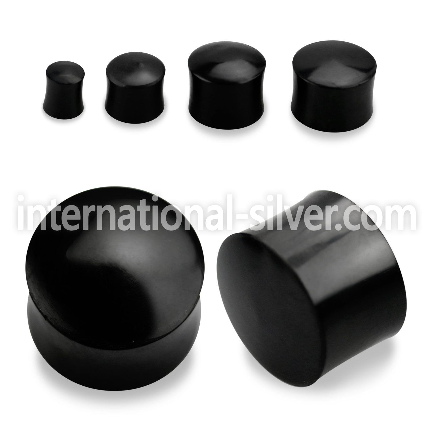 pwk plugs gauges organic body jewelry ear lobe