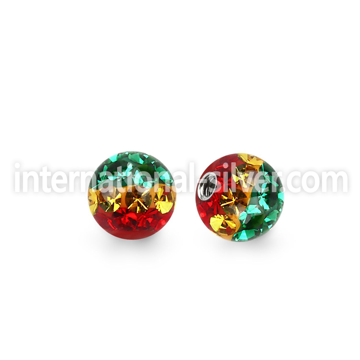 rmfr6 loose body jewelry parts surgical steel 316l belly button