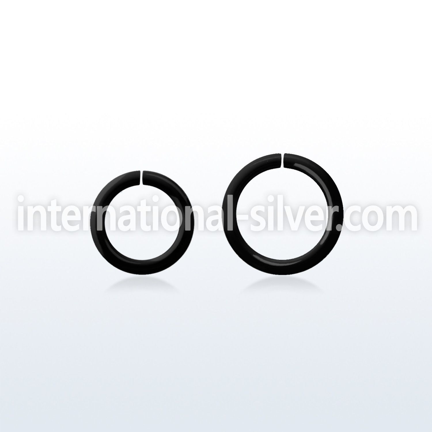 selt14 anodized surgical steel seamless and segment rings ear othersear lobe eyebrow intim nipple nose bridge septum piercing