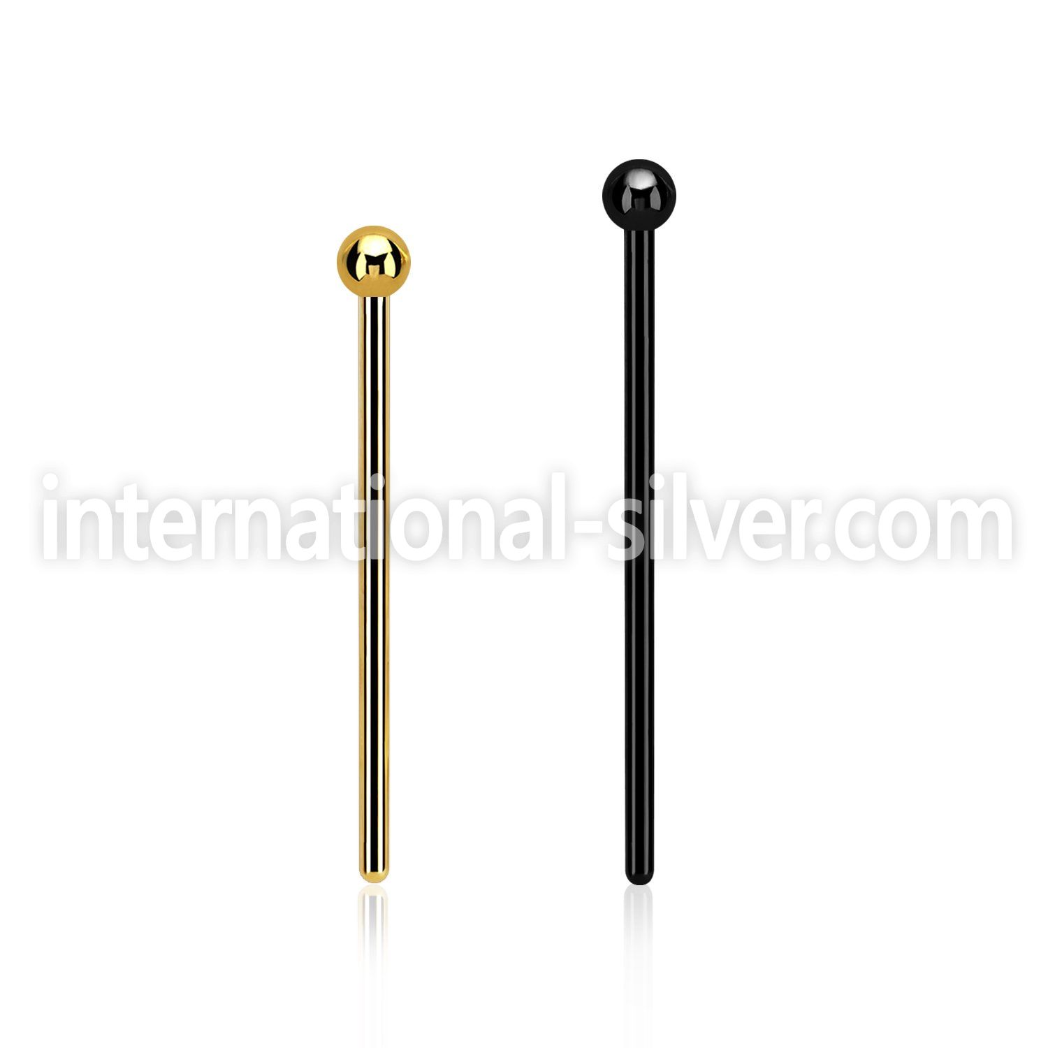 snybt20 bend it to fit nose studs anodized surgical steel 316l nose
