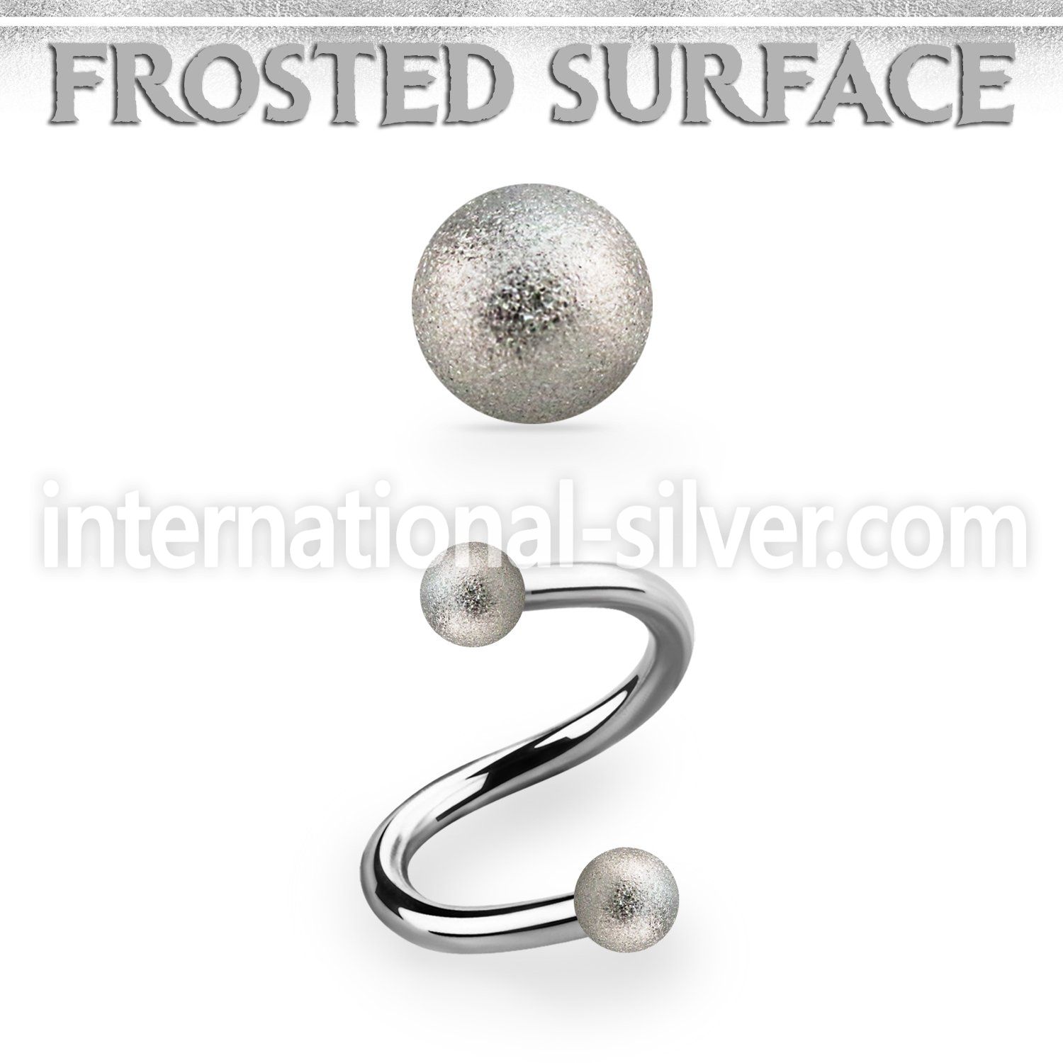 spefo3 spirals twisters surgical steel 316l eyebrow