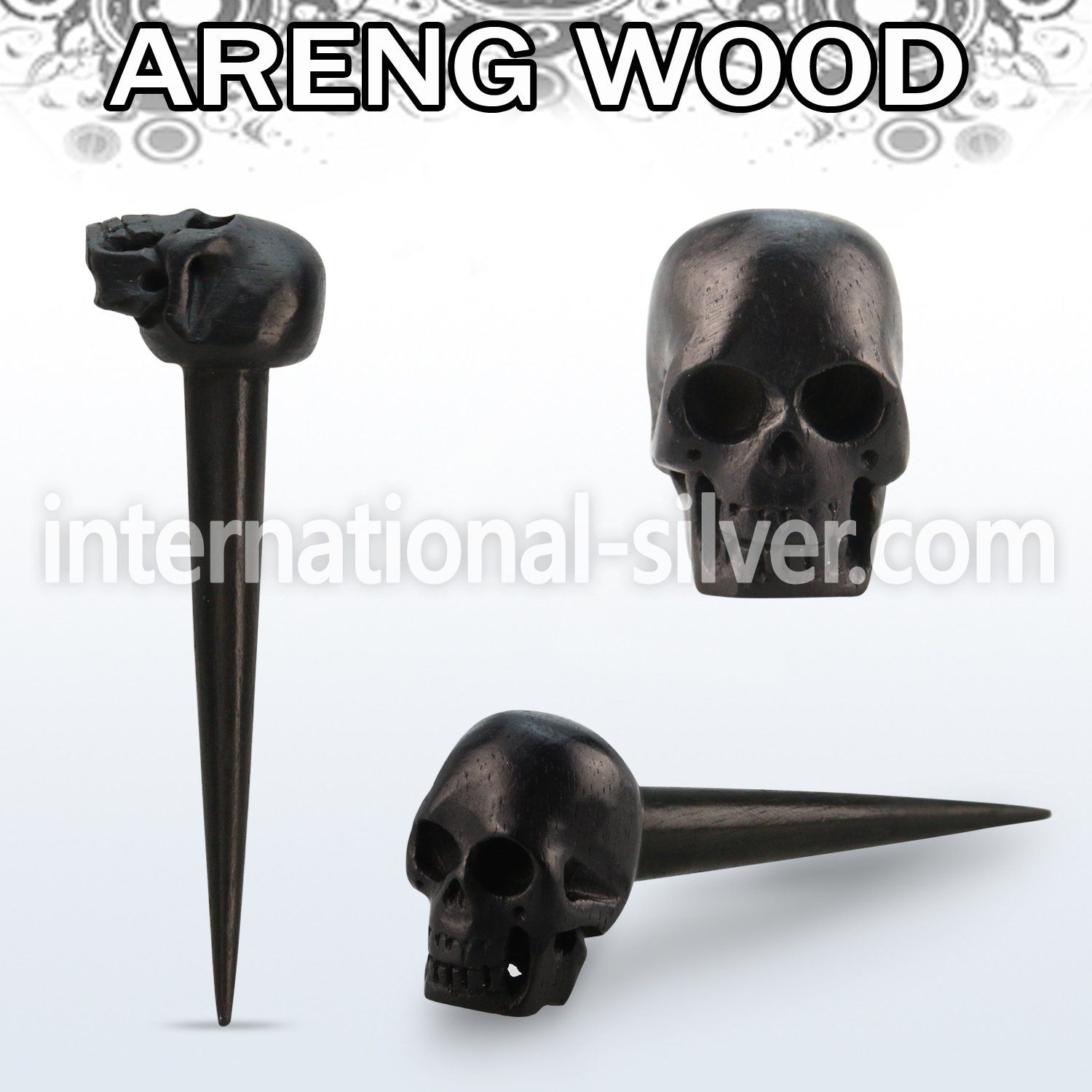tparsk tapers organic body jewelry ear lobe