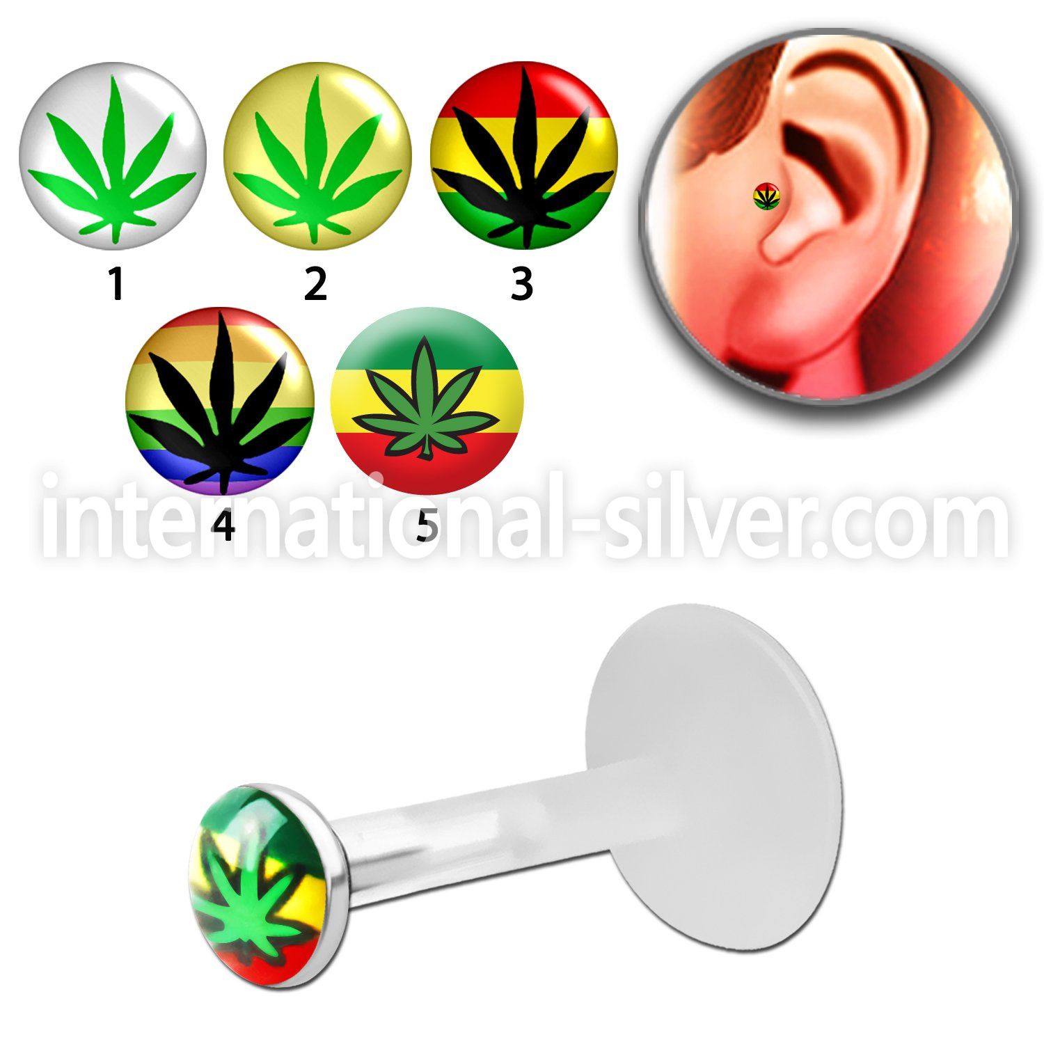 trgl5 labrets lip rings bioflex ptfe tragus