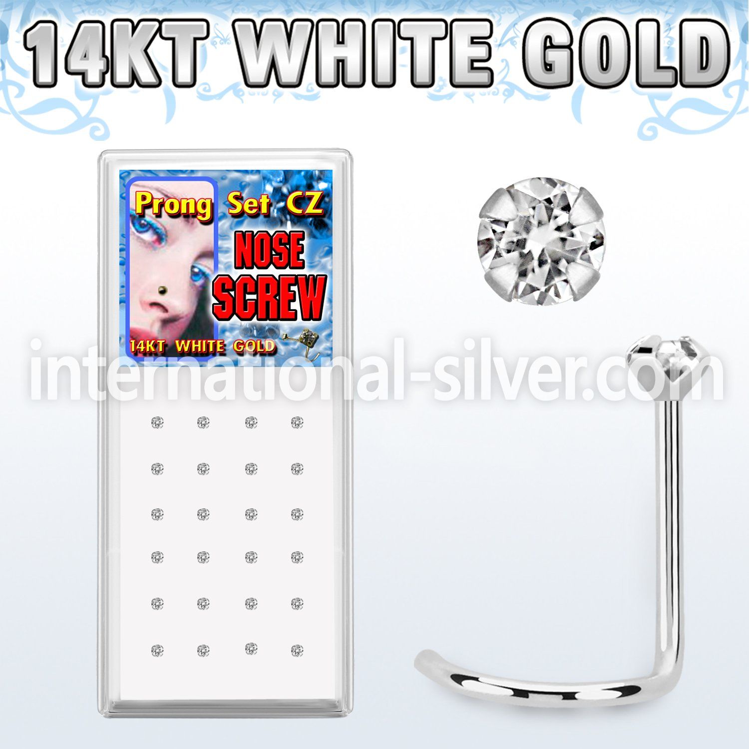 wgsczc l shape nose studs gold nose