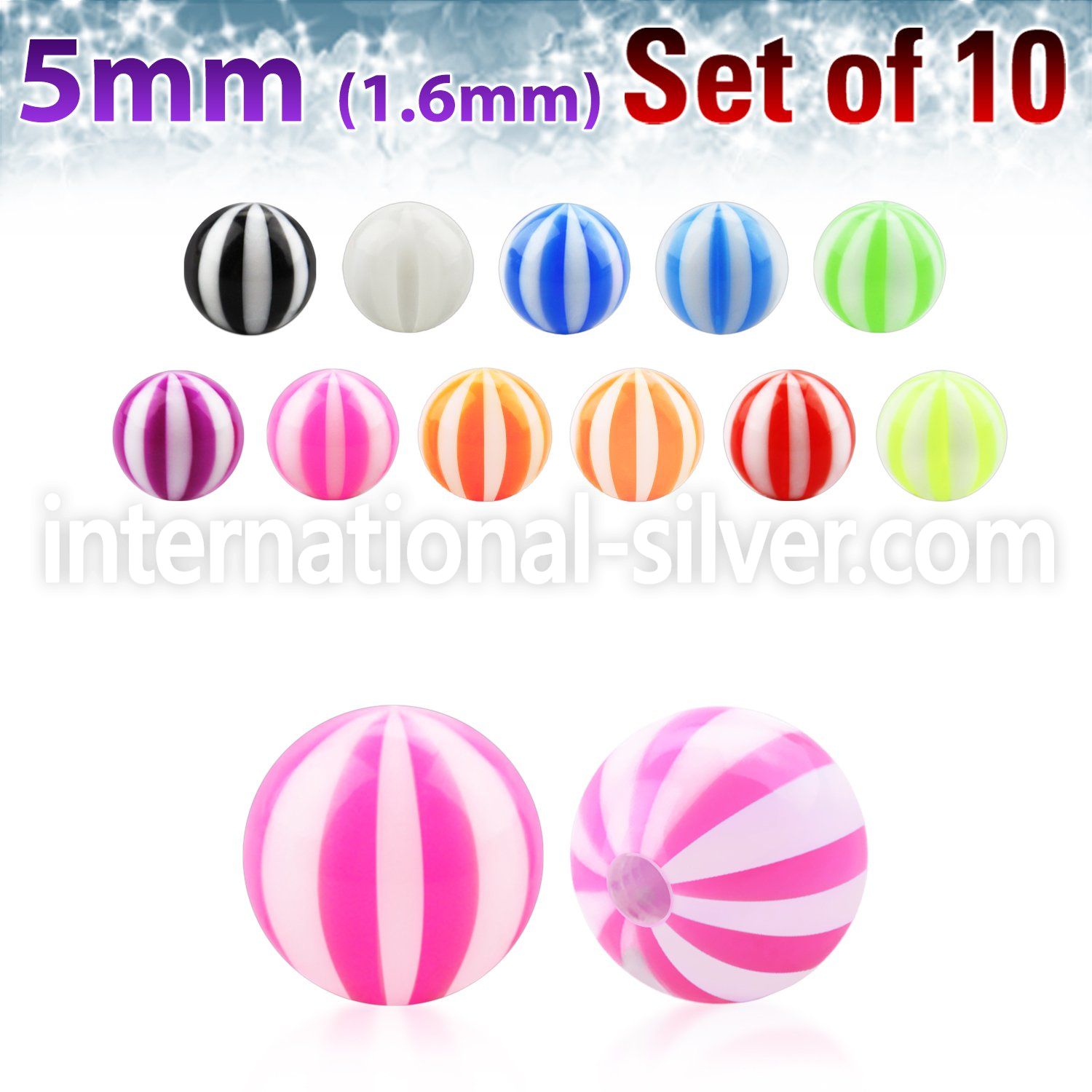 xuvbe5 loose body jewelry parts acrylic body jewelry belly button