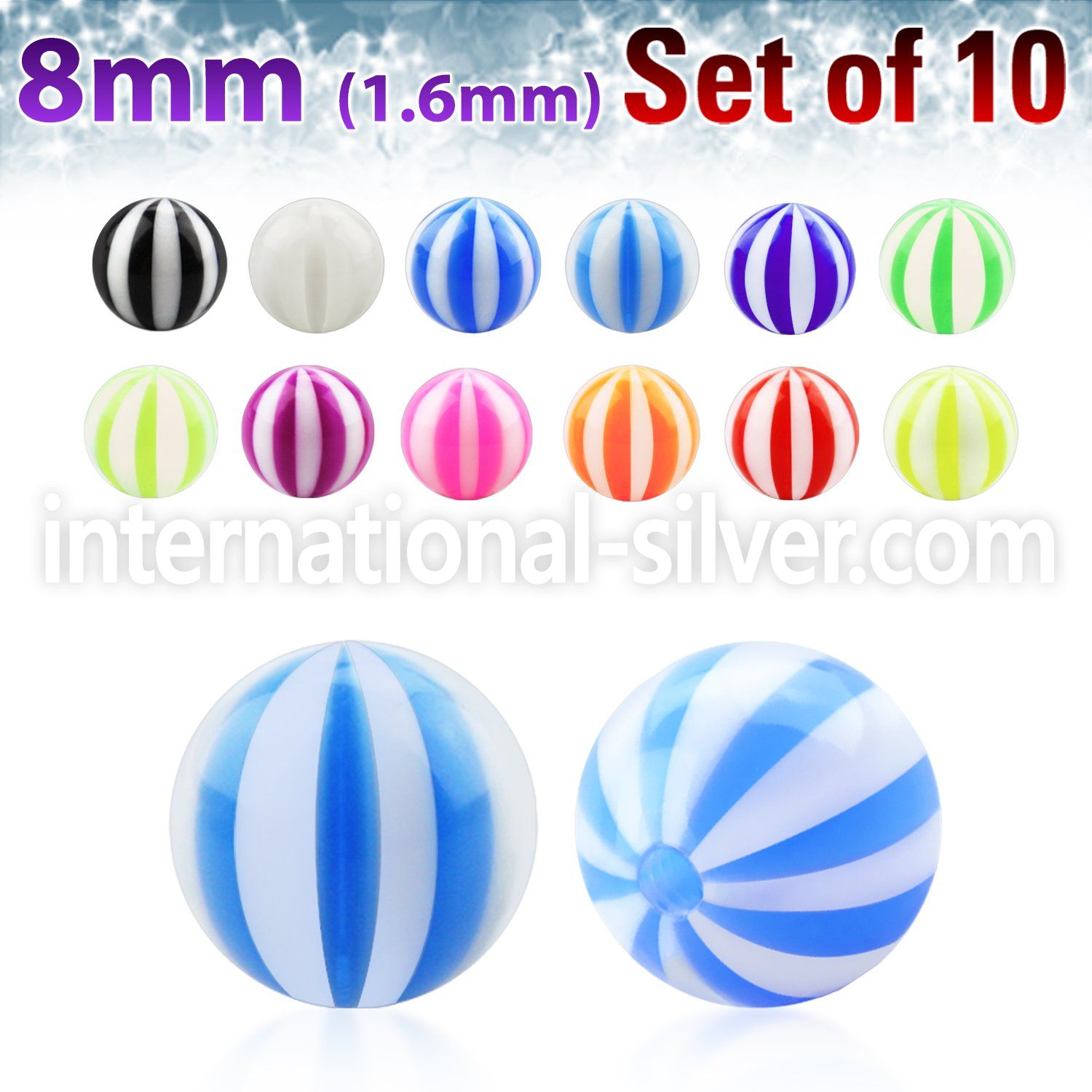 xuvbe8 loose body jewelry parts acrylic body jewelry belly button