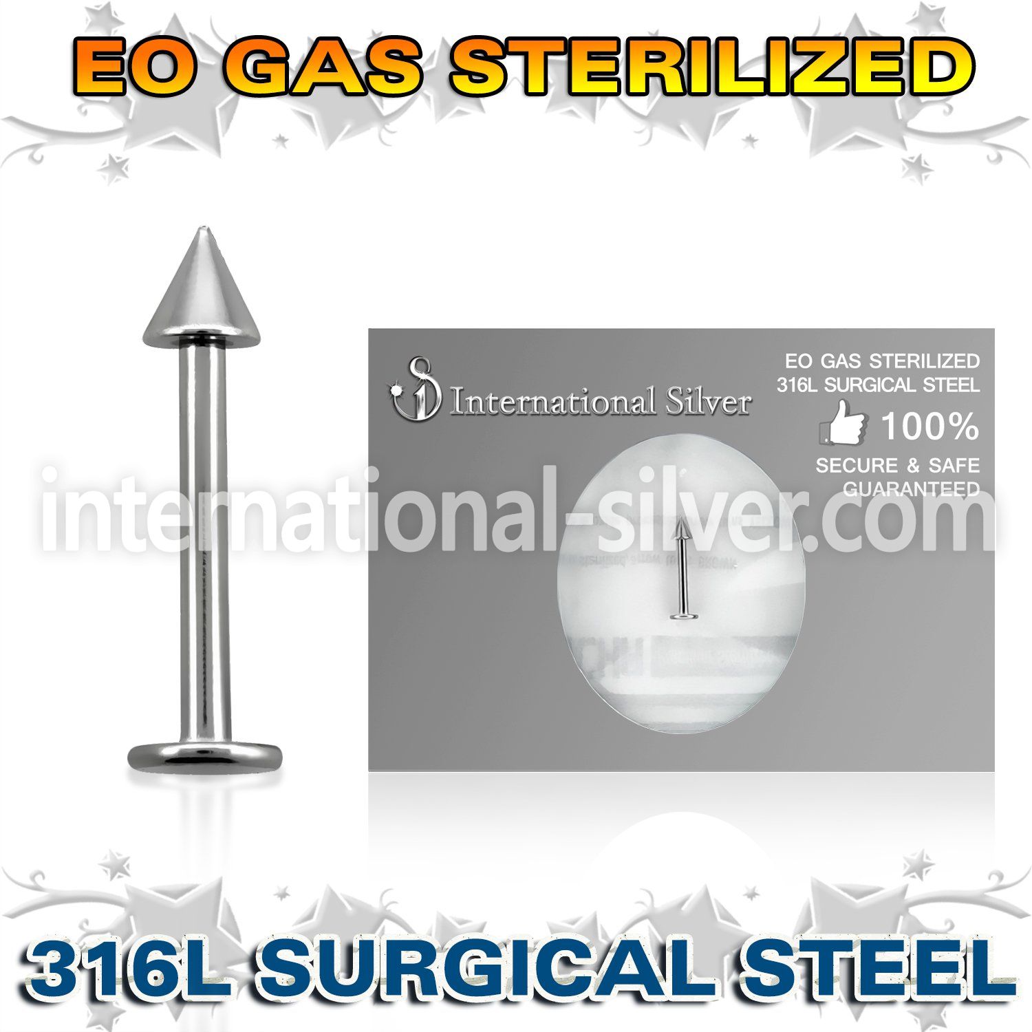 zlbcn3 labrets lip rings surgical steel 316l labrets chin
