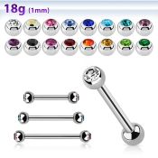 bb18jb25 surgical steel ball closure rings eyebrow helix intim piercing