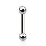 bbeb25 straight barbells surgical steel 316l eyebrow