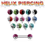 bber23e straight barbells surgical steel 316l eyebrow