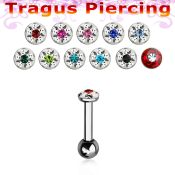 bber38b straight barbells surgical steel 316l tragus