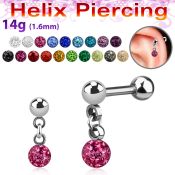 bber45b straight barbells surgical steel 316l helix