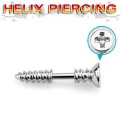 bber49b straight barbells surgical steel 316l helix