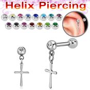 bber75 straight barbells surgical steel 316l eyebrow