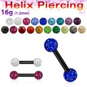 bbert23 straight barbells anodized surgical steel 316l eyebrow