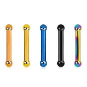 bbetb2 straight barbells anodized surgical steel 316l eyebrow