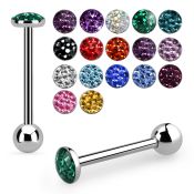 bbfc6x straight barbells surgical steel 316l tongue