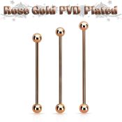 bbittb straight barbells anodized surgical steel 316l 