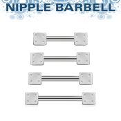 bbnpsdi straight barbells surgical steel 316l nipple