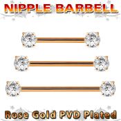 bbnptt2z anodized surgical steel 14g barbell nipple piercing
