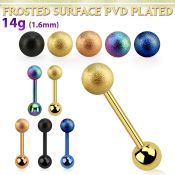 bbtfo5 straight barbells anodized surgical steel 316l tongue