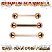 bbttb4 straight barbells anodized surgical steel 316l nipple