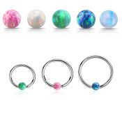 bcr20o3 hoops captive rings surgical steel 316l nose