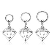 bcrg575 surgical steel ball closure rings ear lobe helix nipple piercing