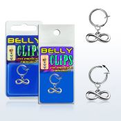 blcp618 fake illusion hoops others belly button
