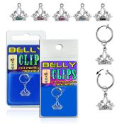blcp649 fake illusion hoops others belly button