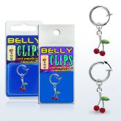 blcpch10 fake illusion hoops others belly button