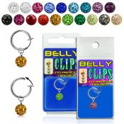 blcpt117 fake illusion hoops others belly button