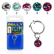 blcpt117c fake illusion hoops others belly button