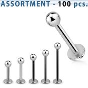 blk03a labrets lip rings surgical steel 316l belly button