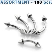 blk19a micro curved barbells surgical steel 316l eyebrow