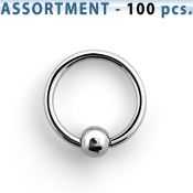 blk228a hoops captive rings surgical steel 316l nose